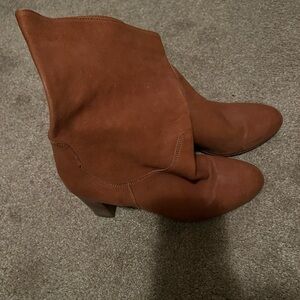 Free People Tan Heeled Boots